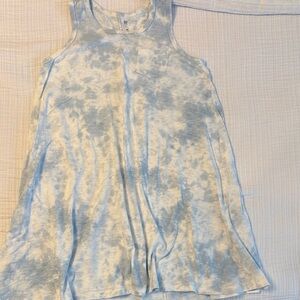 GAP Kids Light Blue and White Tank Top